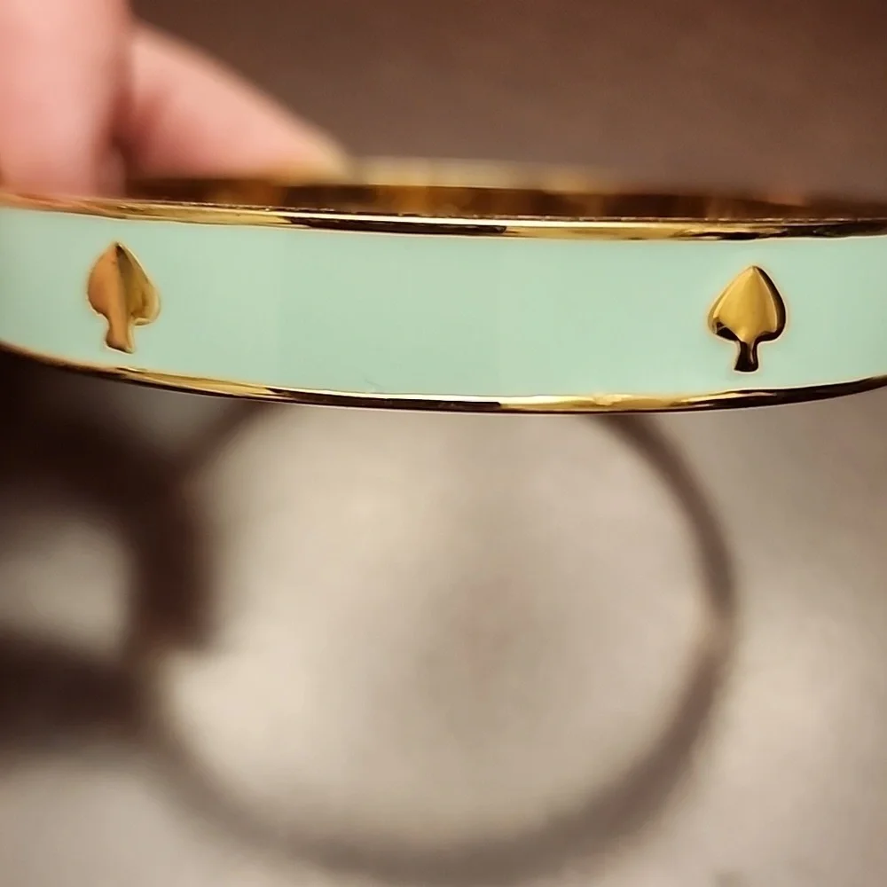 Kate Spade Turquoise Green & Gold Bracelet Jewelry